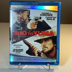 3 10 to Yuma Blu Ray Movie Russell Crowe Christian Bale Western Film